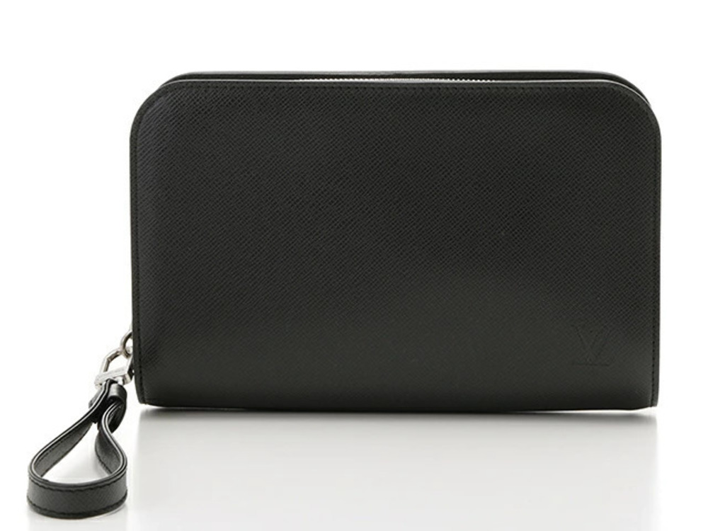 LOUIS VUITTON Baikal Shoulder Bag Taiga Ardoise SJ